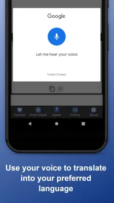 English to Turkish Translator android App screenshot 2