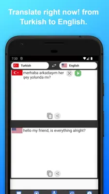 English to Turkish Translator android App screenshot 3